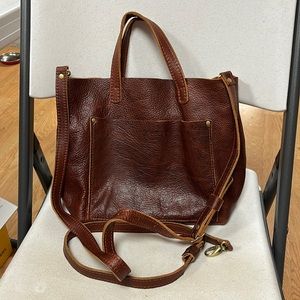 Portland Leather Goods Crossbody Tote